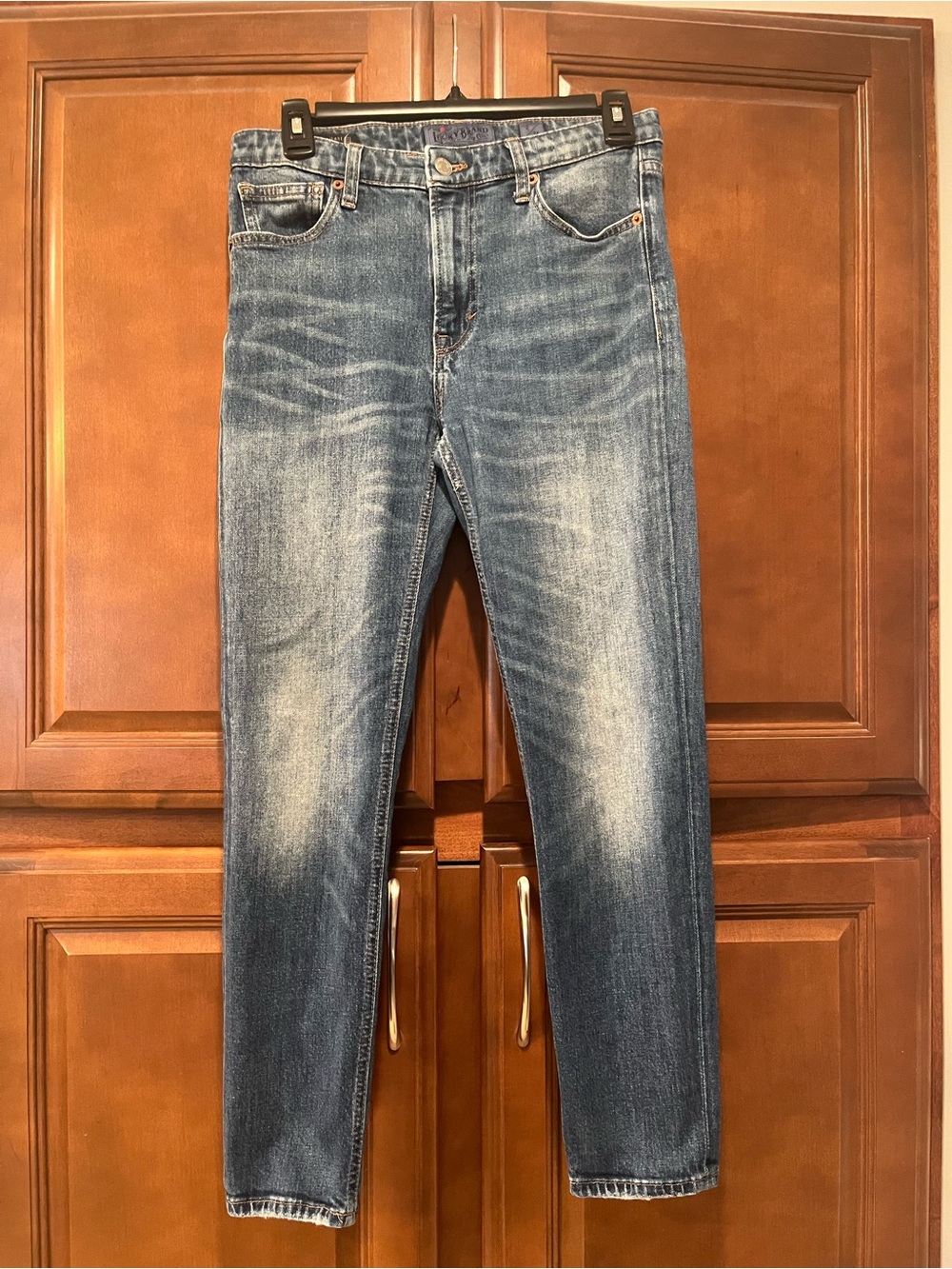 Lucky Brand Bridgette Skinny Jeans Women's Size 2/26 Medium Wash Candiani Denim
